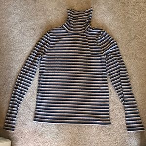 Madewell Striped Turtleneck EUC size L